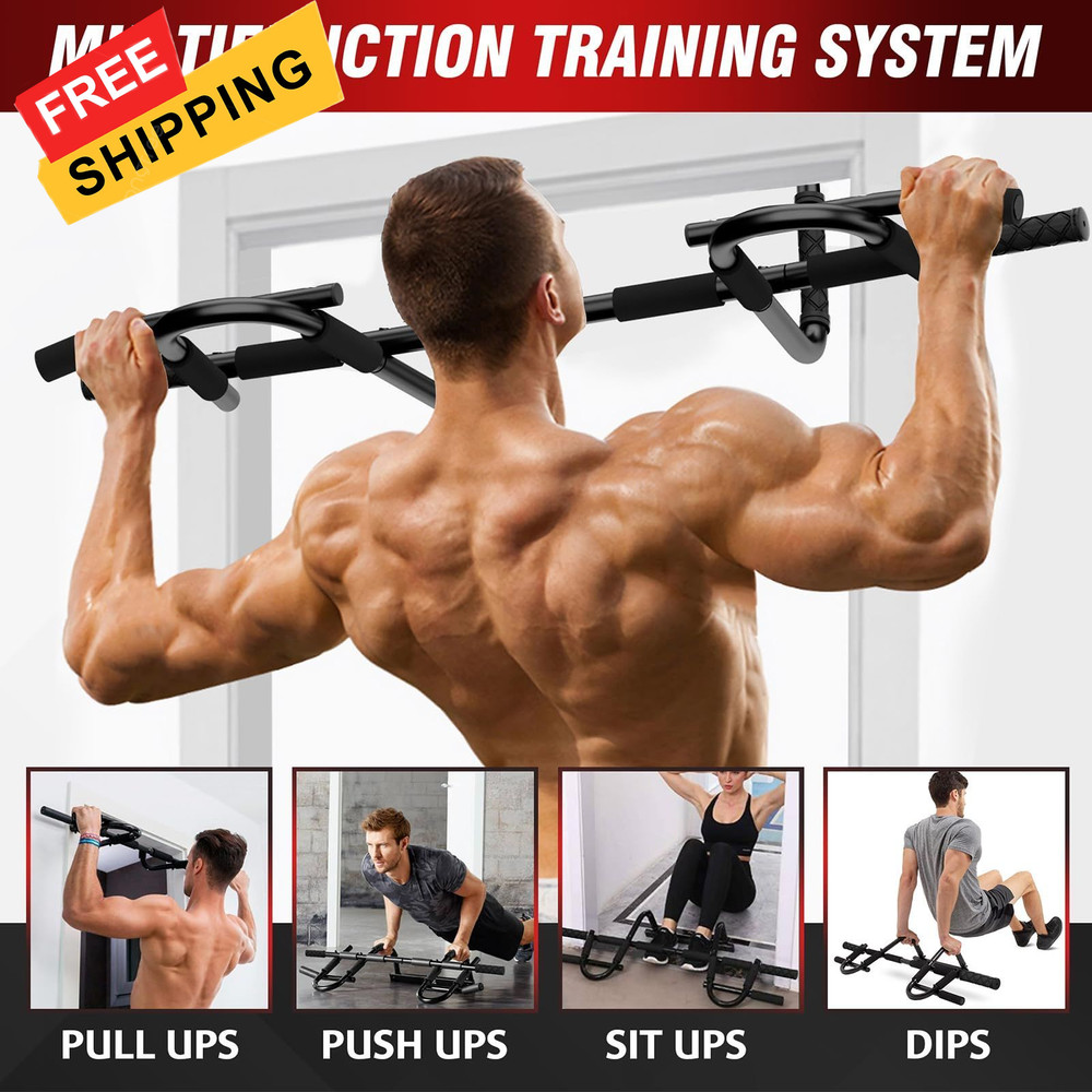 Pull Up Bar for Doorway - Multi-Grip Chin Heavy Multi Grip