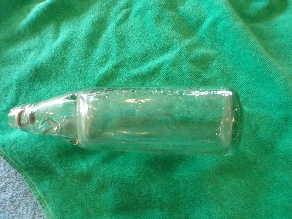 Aqua Bottle E.P. Shaw & Co Ld Unusual