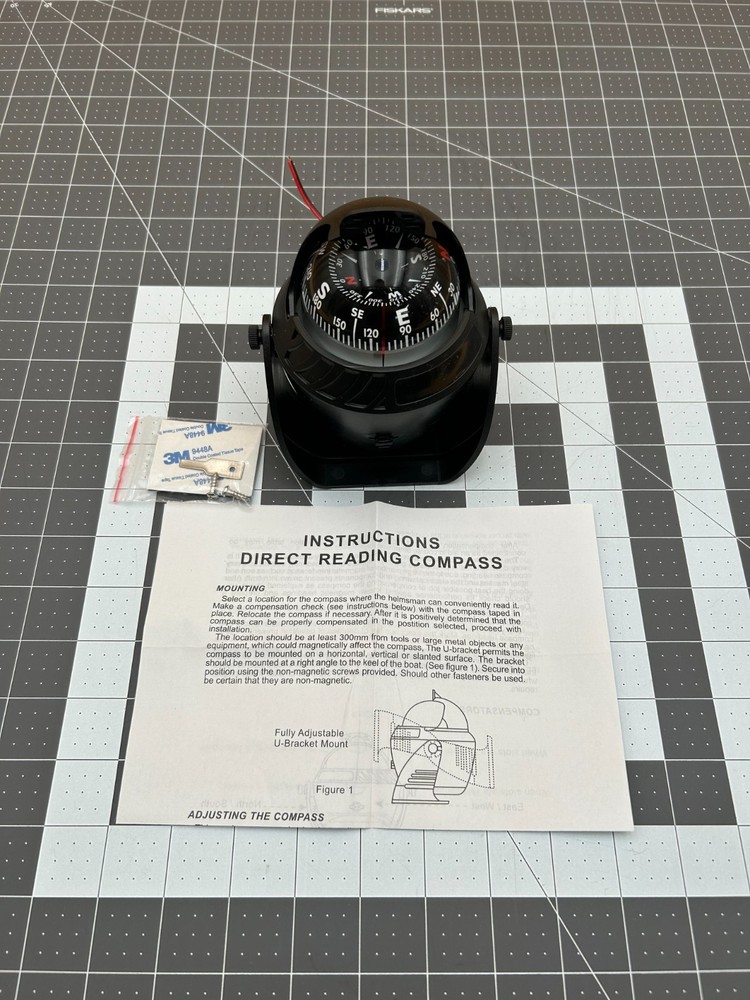 Boat Compass Dash Mount - Boating Compass Dashboard - Navigation