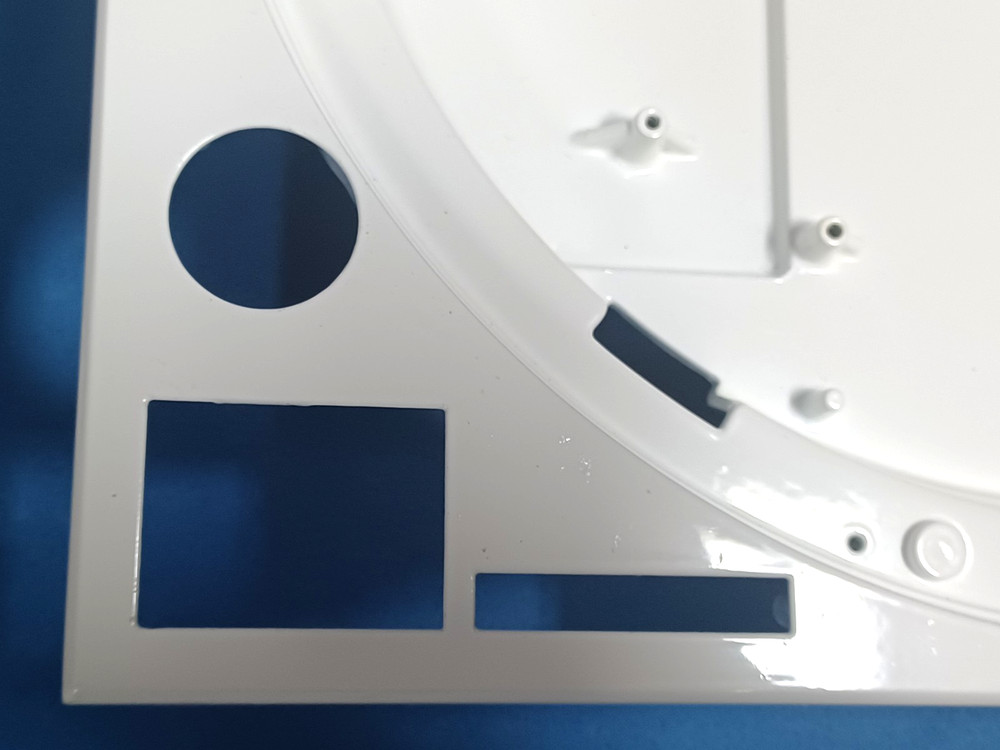 Genuine Technics SL-1200MK3D Custom White Plinth Top Case Shell ONLY