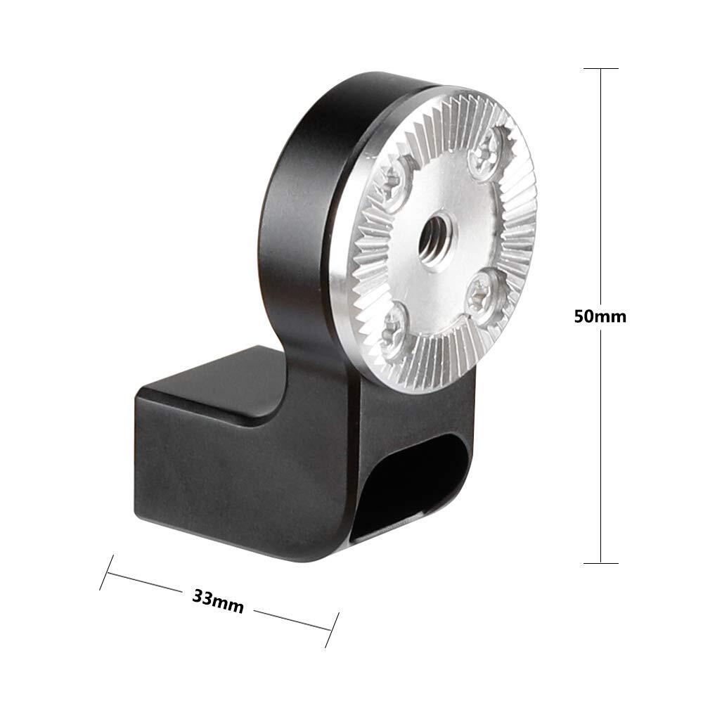 M6 Rosette Thread Adapter with 1/4"-20 Thread Holes - 1990
