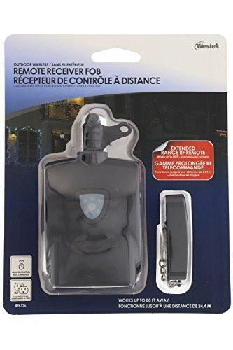WESTEK Outdoor Remote Control Outlet Switch Kit with Wireless Receiver