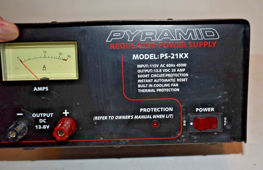 Pyramid Model PS-21KX Regulated Power Supply