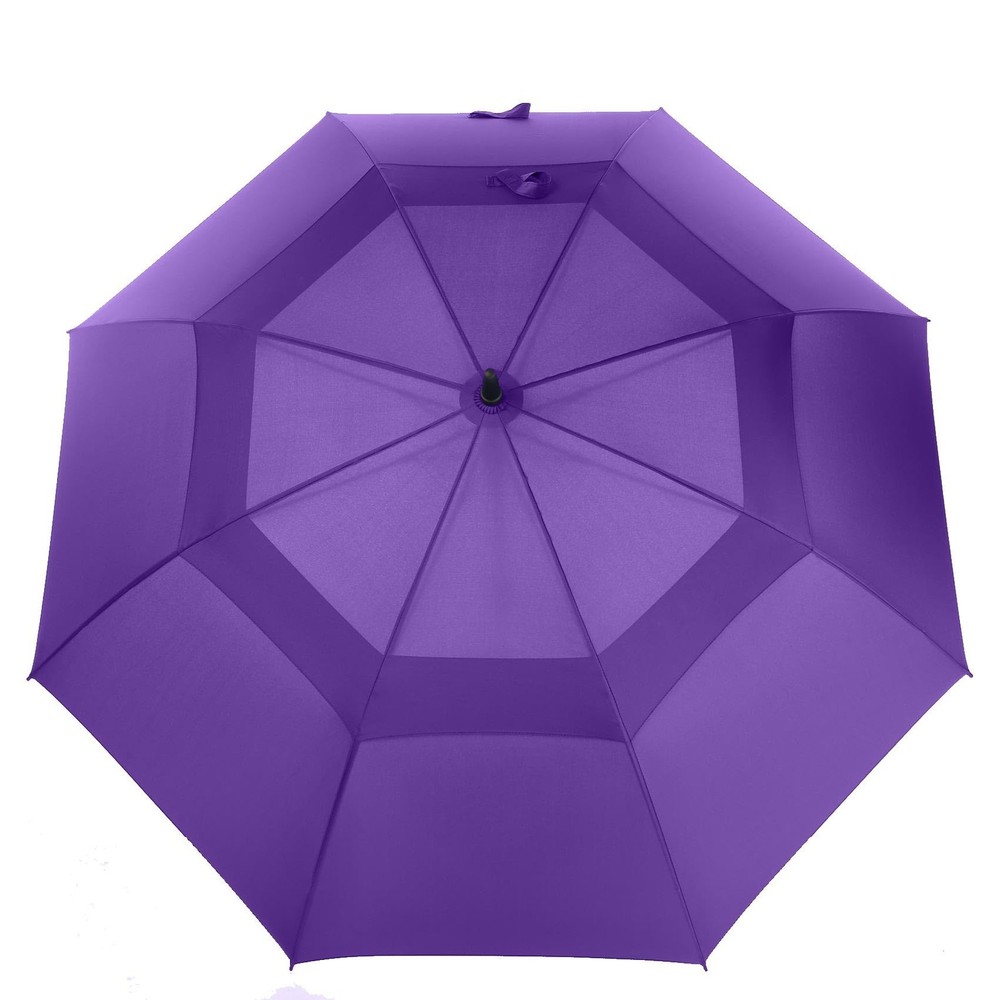 /62/68/72 Inch Automatic Open Golf Umbrella Oversize Extra Large Double Canop...