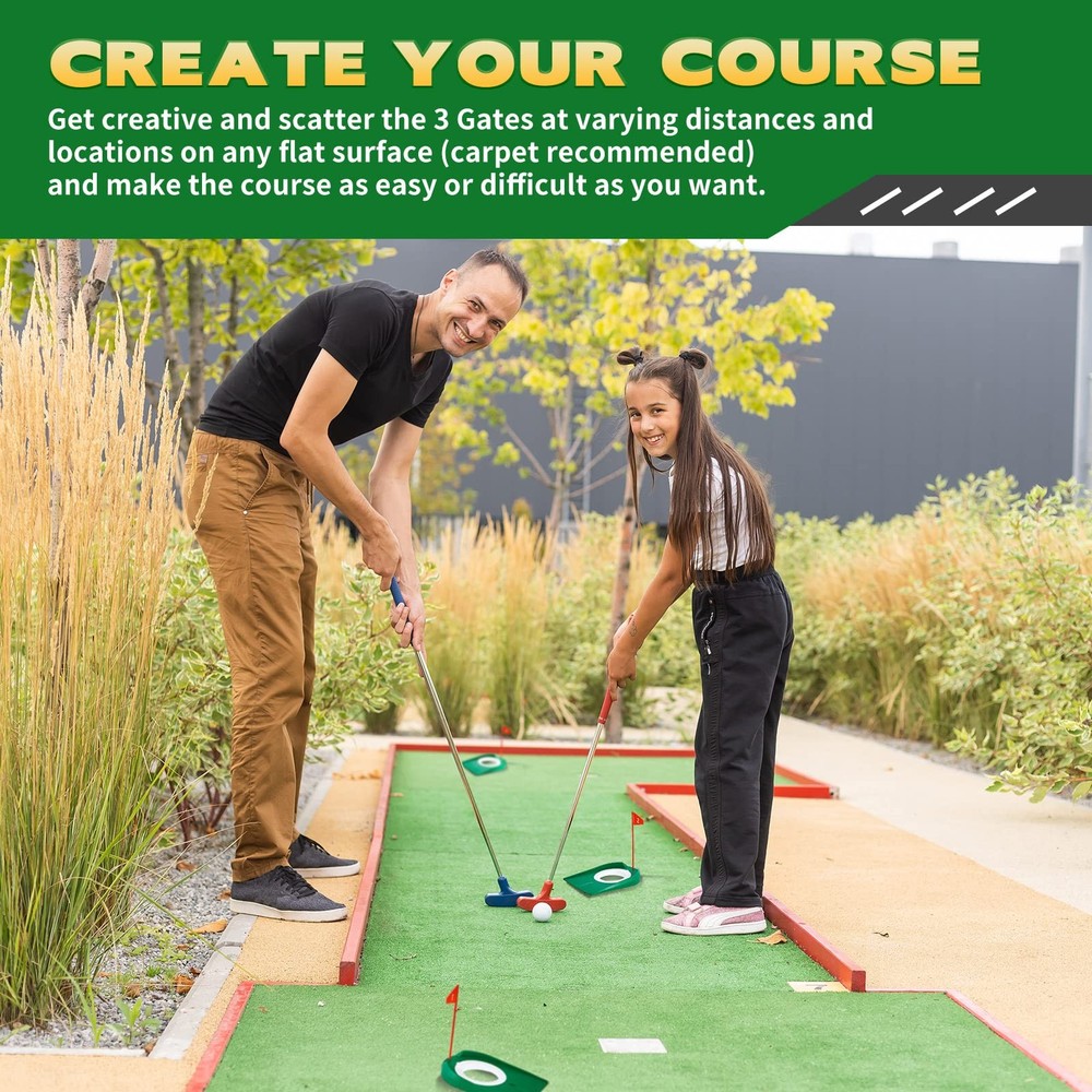 Golf Putting Practice Cup Hole Training Aids Golf Accessories Training Putter...