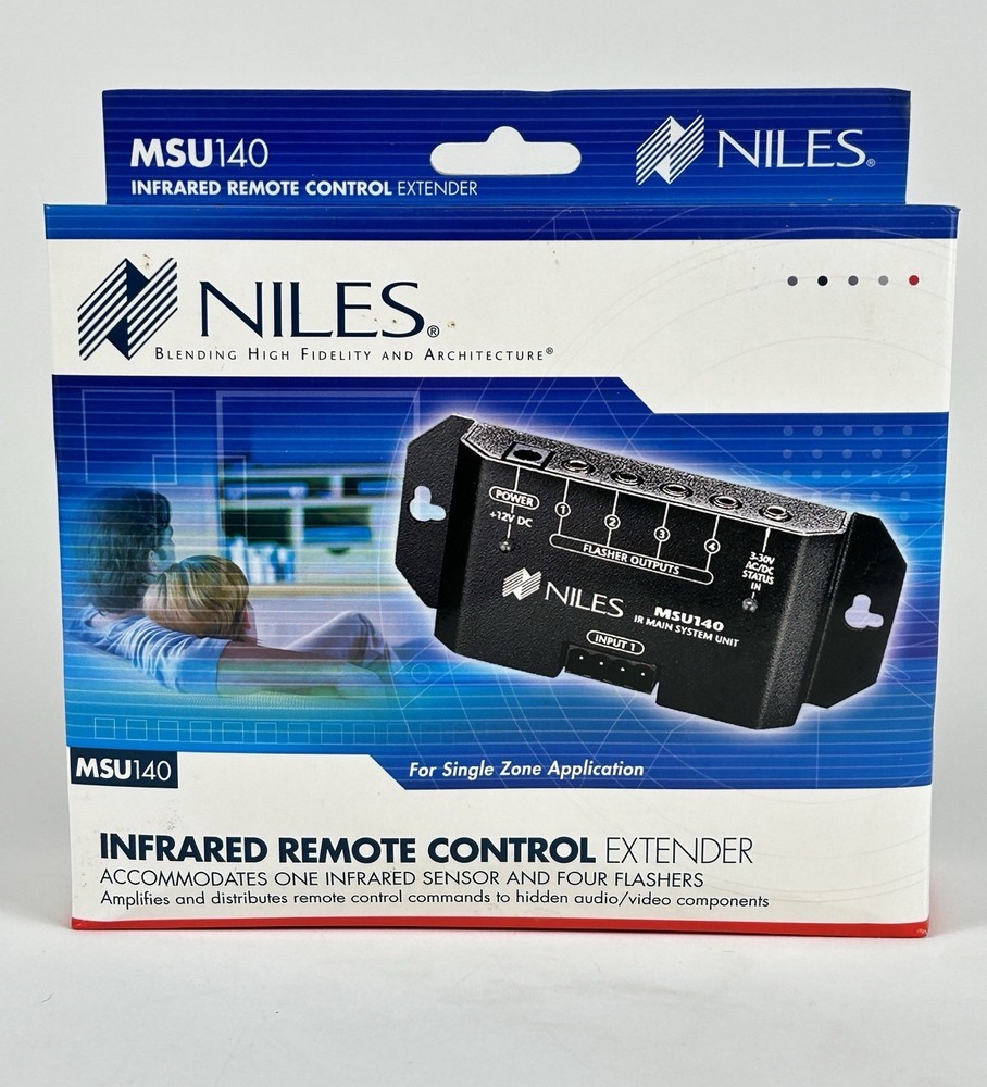 Niles MSU140 IR Remote Control Extender System Infrared NEW