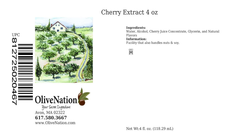Cherry Extract by - Premium Flavor, Baking Essential 4 Fl. Oz.