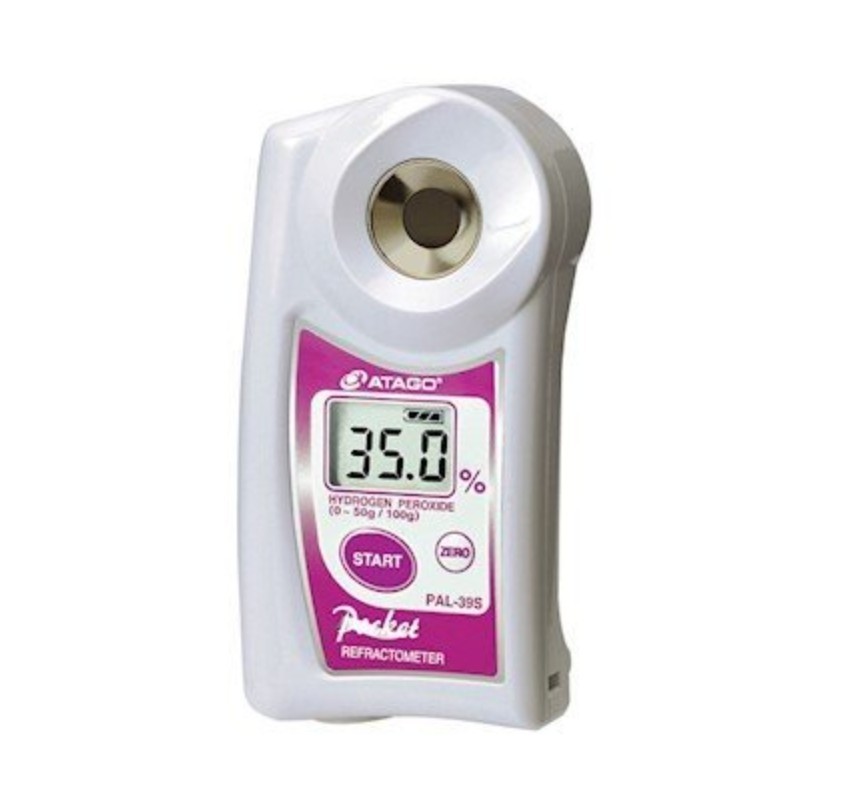 Atago PAL-39S Special-Scale Refractometer, Hydrogen Peroxide