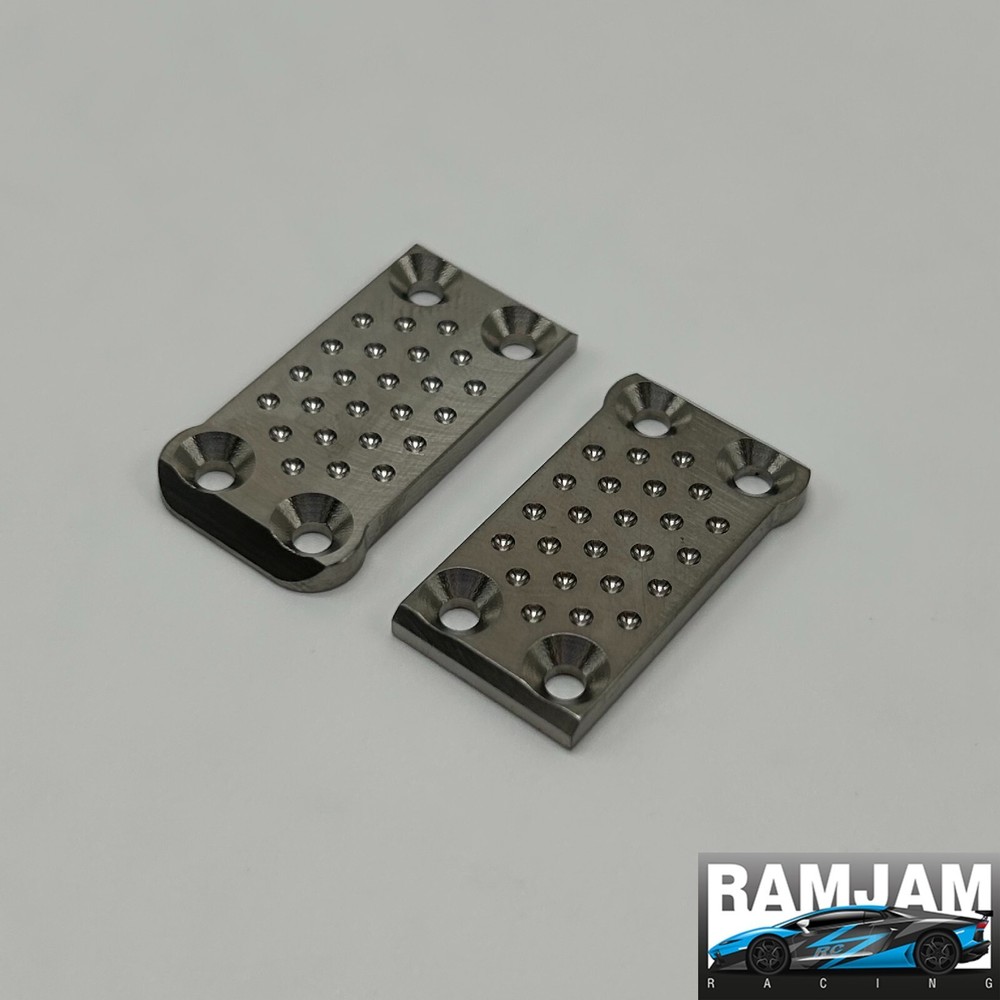 Arrma Grom Titanium Skid Plate Set
