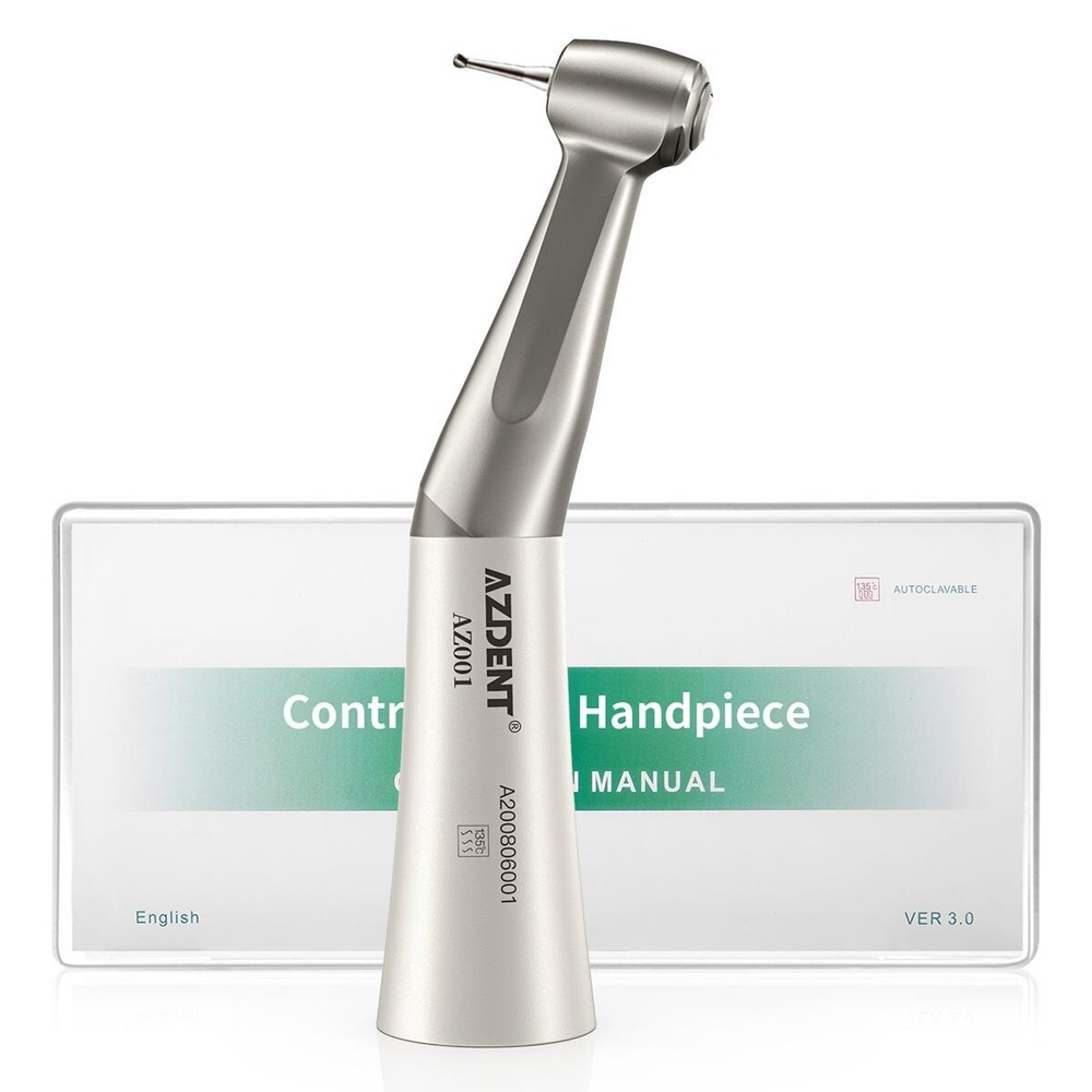 5X Dental Slow Low Speed Handpiece Contra Angle Push Button AZDENT