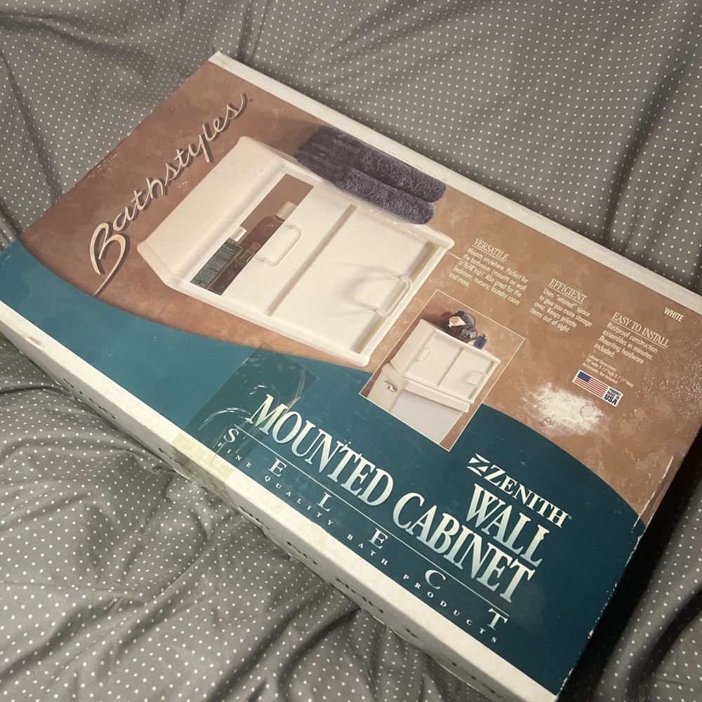 Zenith Wall Mounted Bathroom  Cabinet