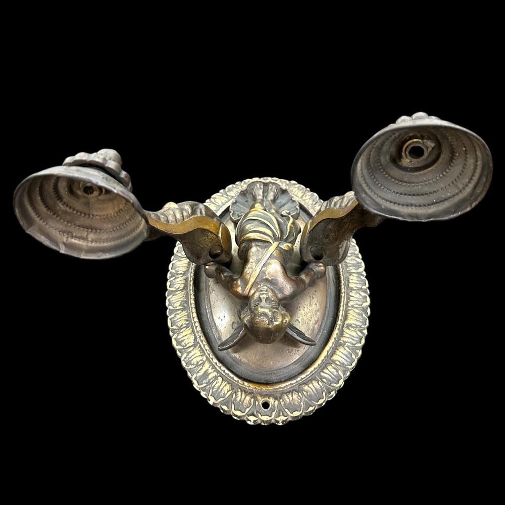 Antique Cherub Wall Sconce GA20264