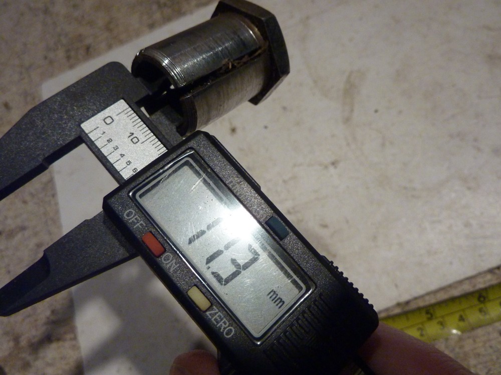 Triumph Fork Stem Centre Nut without Damper