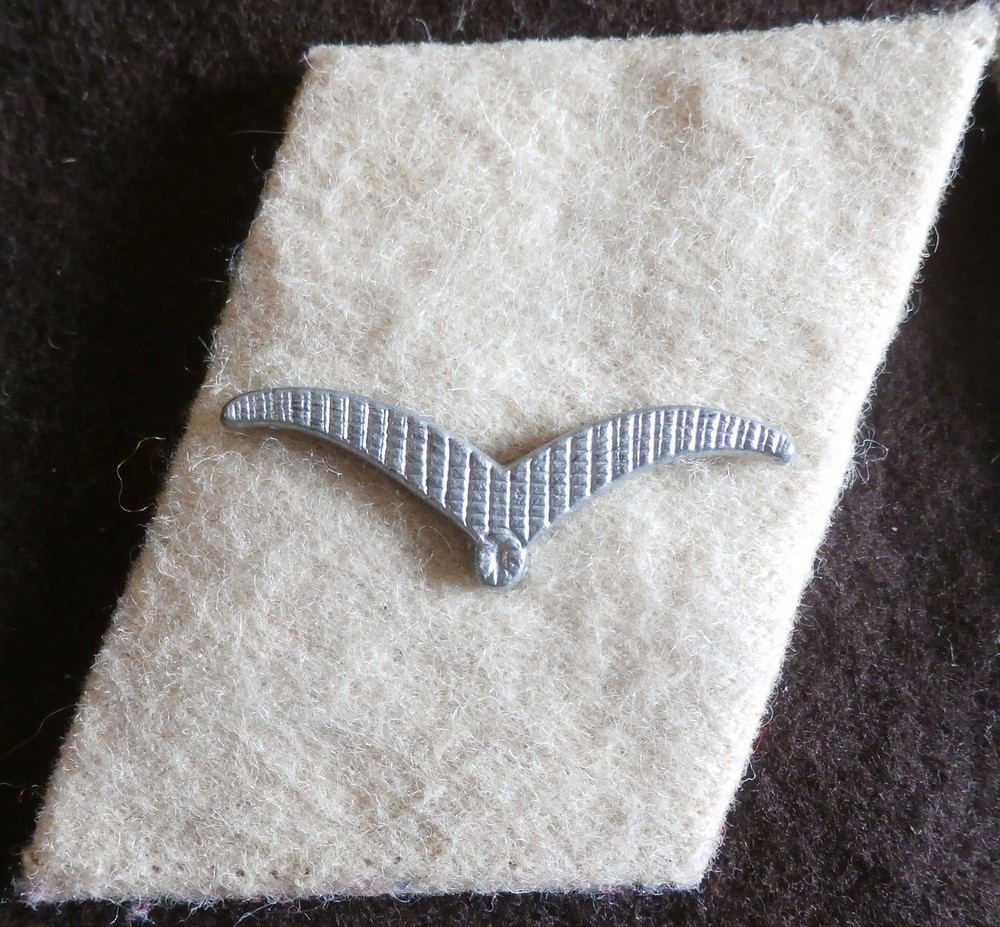 WW2 German collar tabs Original Used