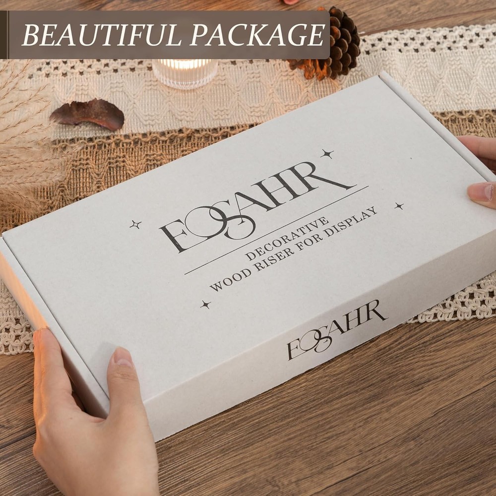 Rustic wooden display rack