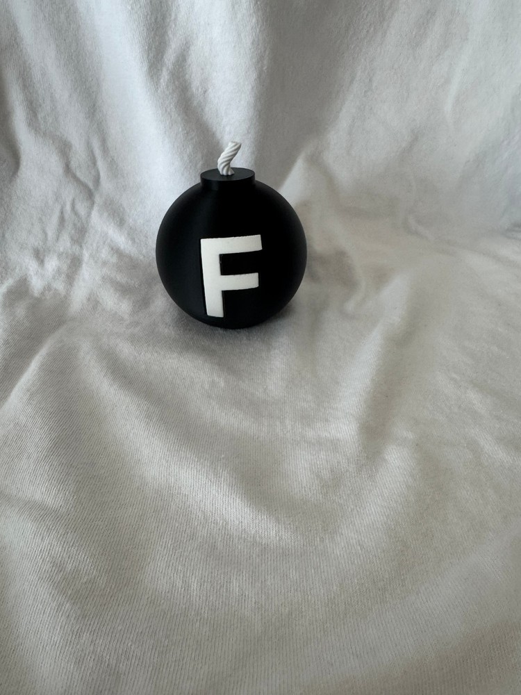3d Printed F-Bomb