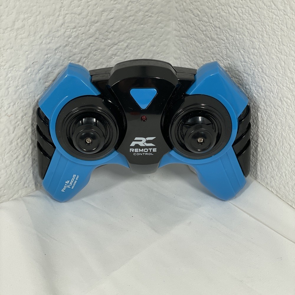 Fast & Furious Car RC Replacement Remote Control Blue Black TESTED WORKING USED