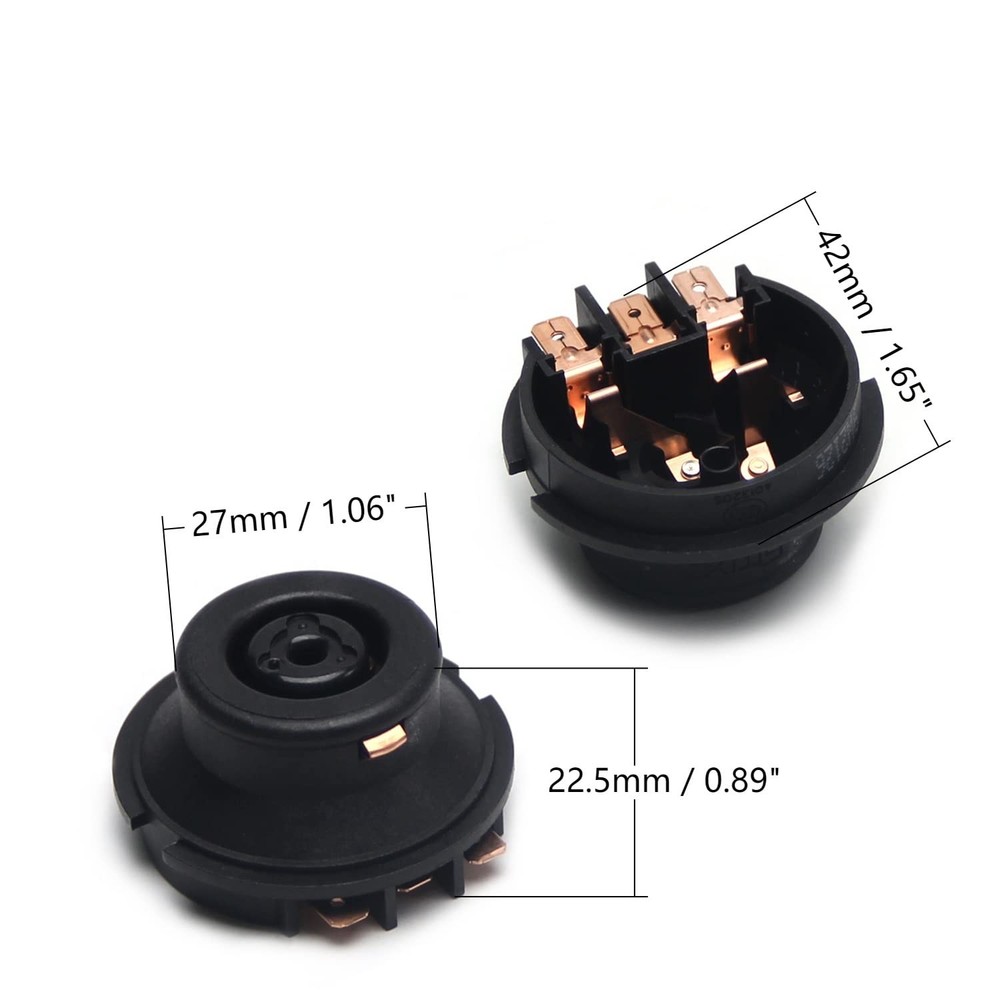 2pcs Kettle base Coupler Connector, Temperature Control Tip Top Base Socket B...