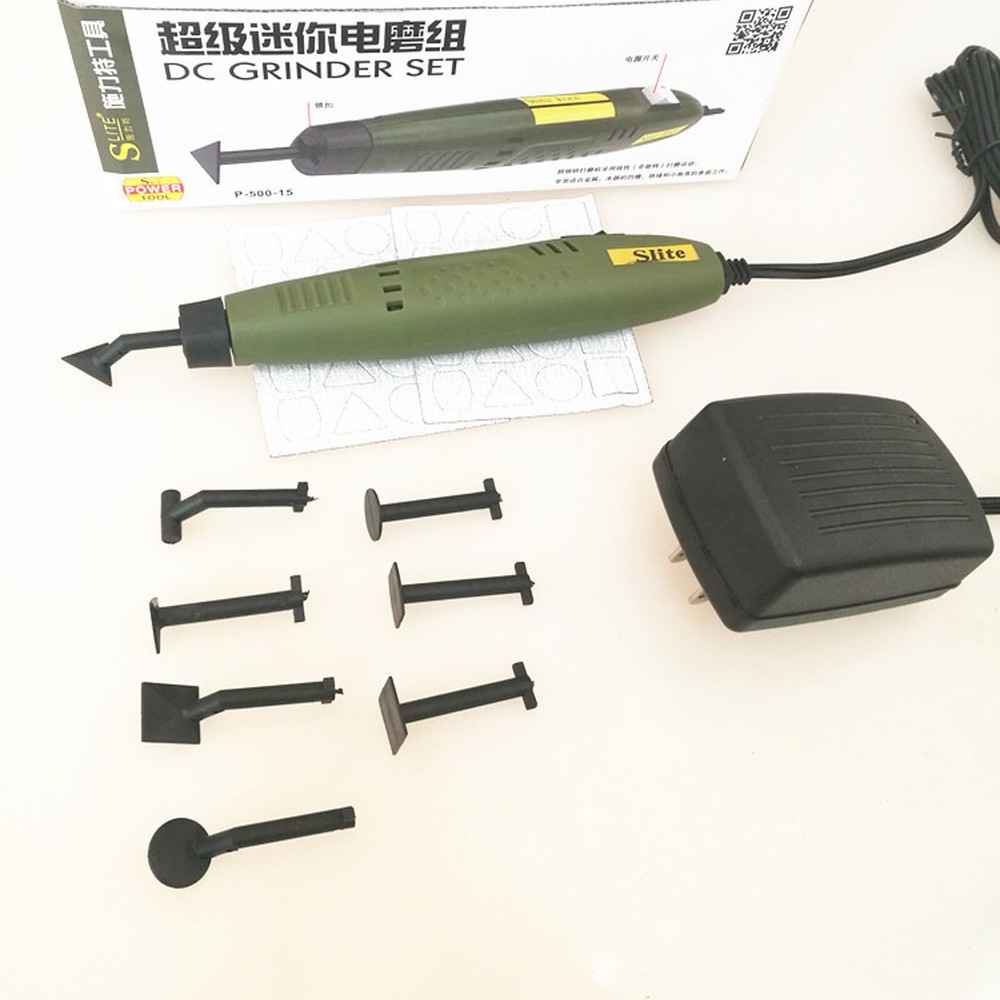 Pen Type Mini Sander Grinding Machine US Adapter Superfine Sander Etching Pen