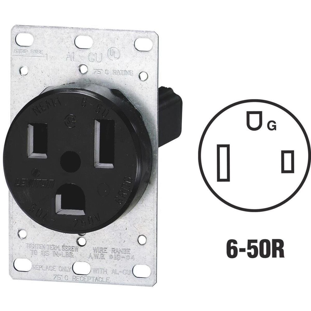 Leviton Flush Welder Outlet