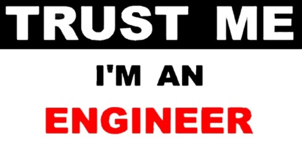 TRUST ME I'M ENGINEER HARD HAT STICKER HELMET STICKER LAPTOP STICKER TOOLBOX