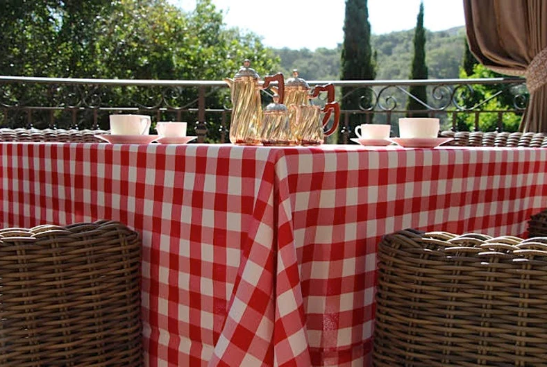 Checkered Tablecloth, Gingham Tablecloth, All Sizes