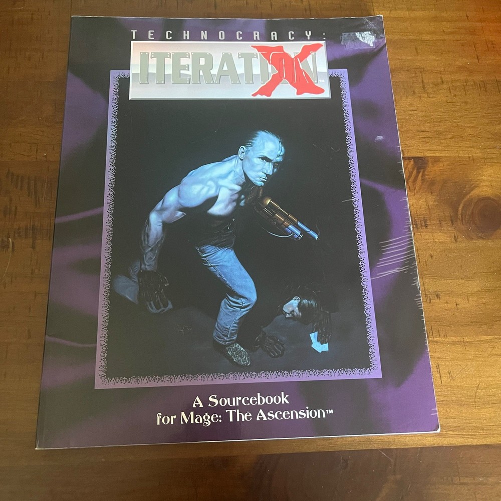Technocracy: Iteration X Sourcebook Mage: The Ascension White Wolf WW4202 RPG