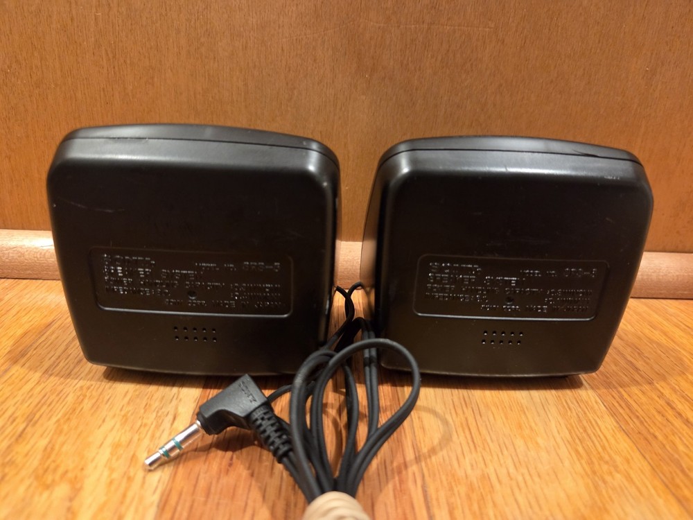 Sony SRS-5 Computer Speakers Tested WORKING