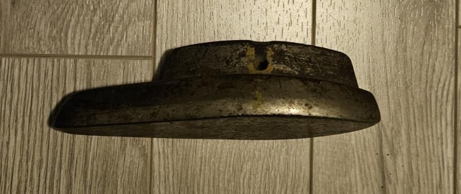 Antique Asbestos Sleeve Sad Iron Insert