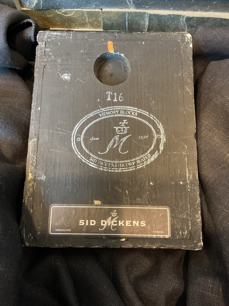 SID DICKENS Memory Block T16