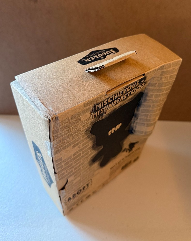 Fuggler Sketchy Squirrel Brown Felt Spinmaster Ugly Monsters Boxed Sealed #3