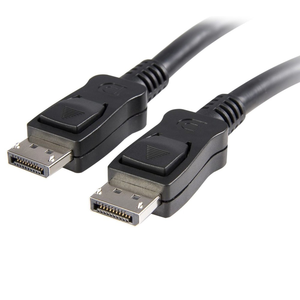 StarTech 3' DisplayPort 1.2 Cable with Latches, 30 AWG