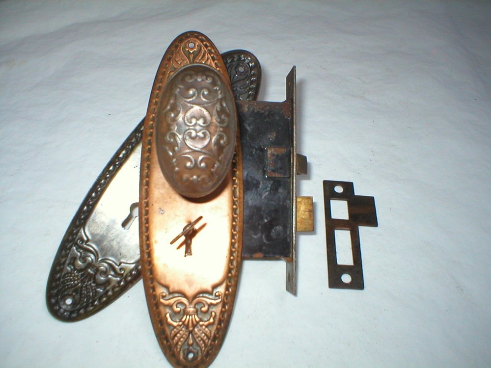 Antique Victorian Era Door Hardware