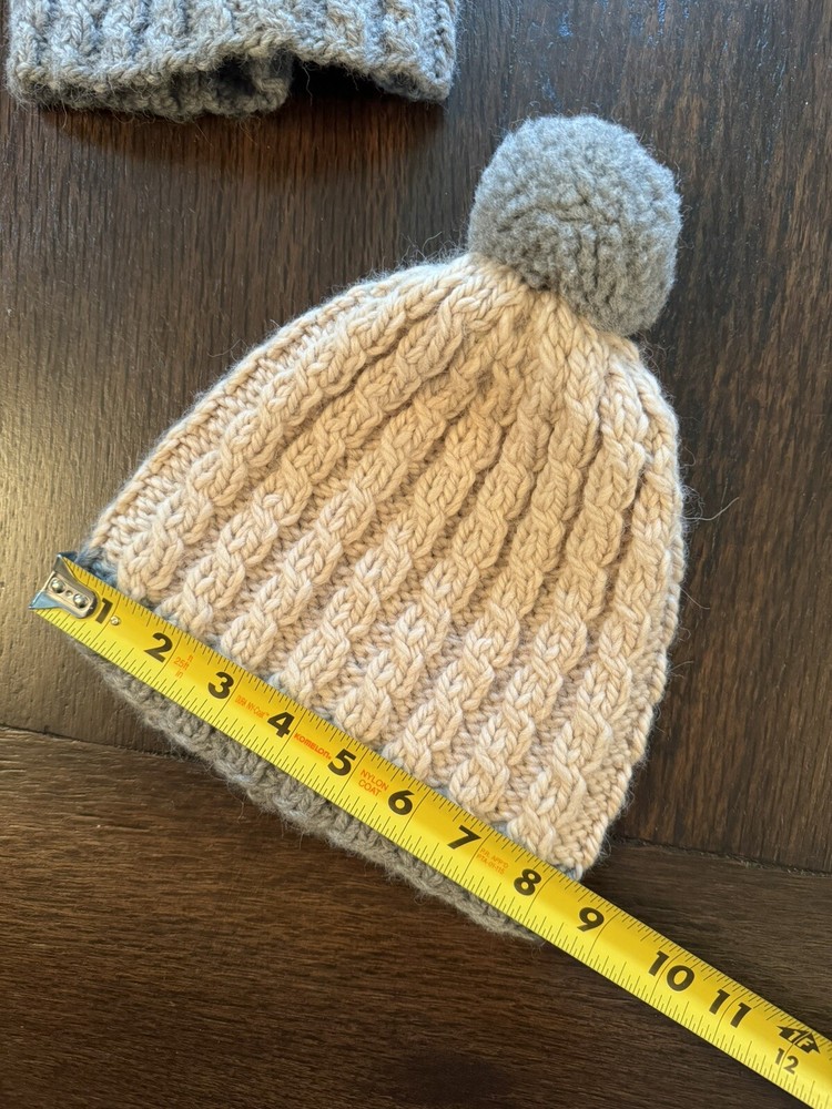 Handmade Set Scarf And 2 Hats