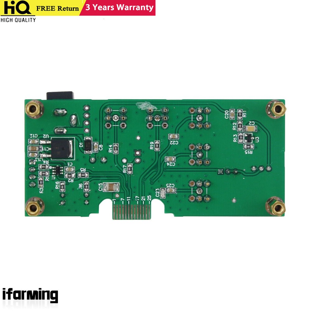 BG7TBL X72 Rubidium Clock Interface Board Atomic Clock Testing Board Fitfor 1PPS