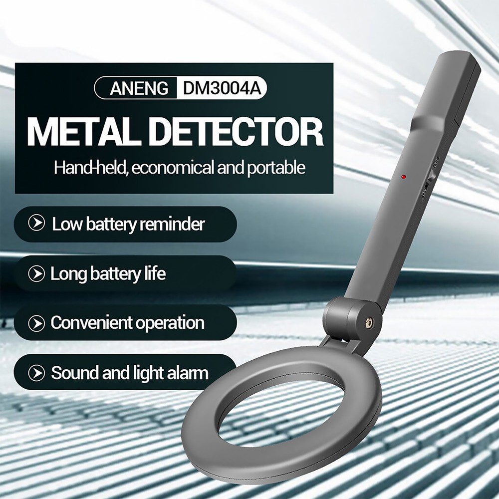 Handheld Metal Detector Airport Security Scanner High Sensitive Testing Tool d