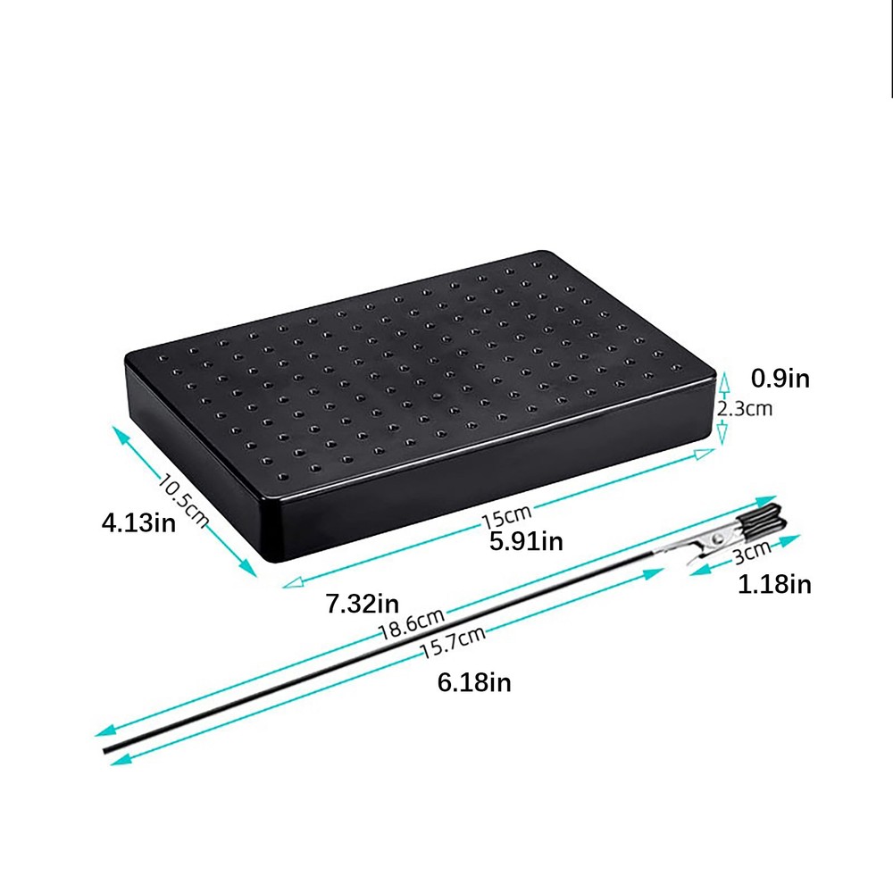 1 PC Stand Base Model Modeling Tool With 10PCS Painting Alligator Clip Stick