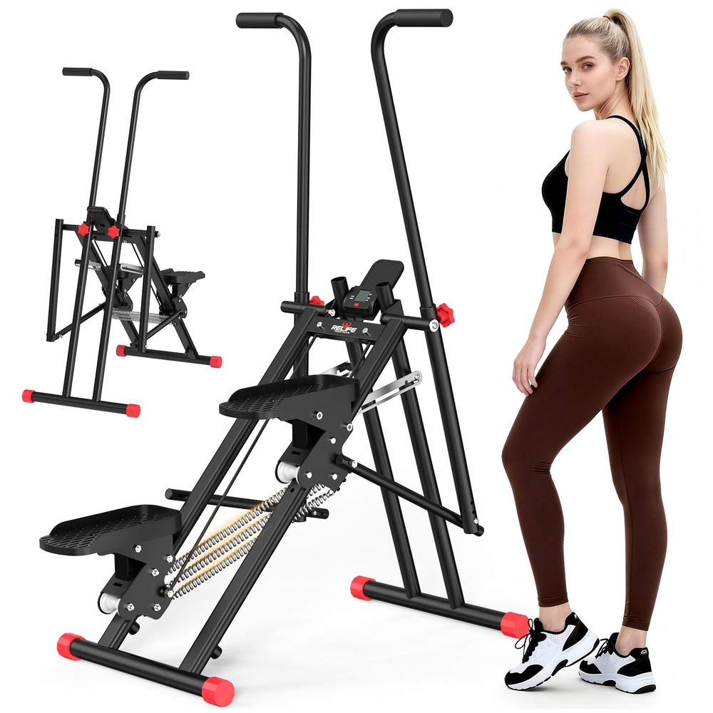 Stair Stepper for Home Exercise,New Version Stair Climber with Adjustable Res...