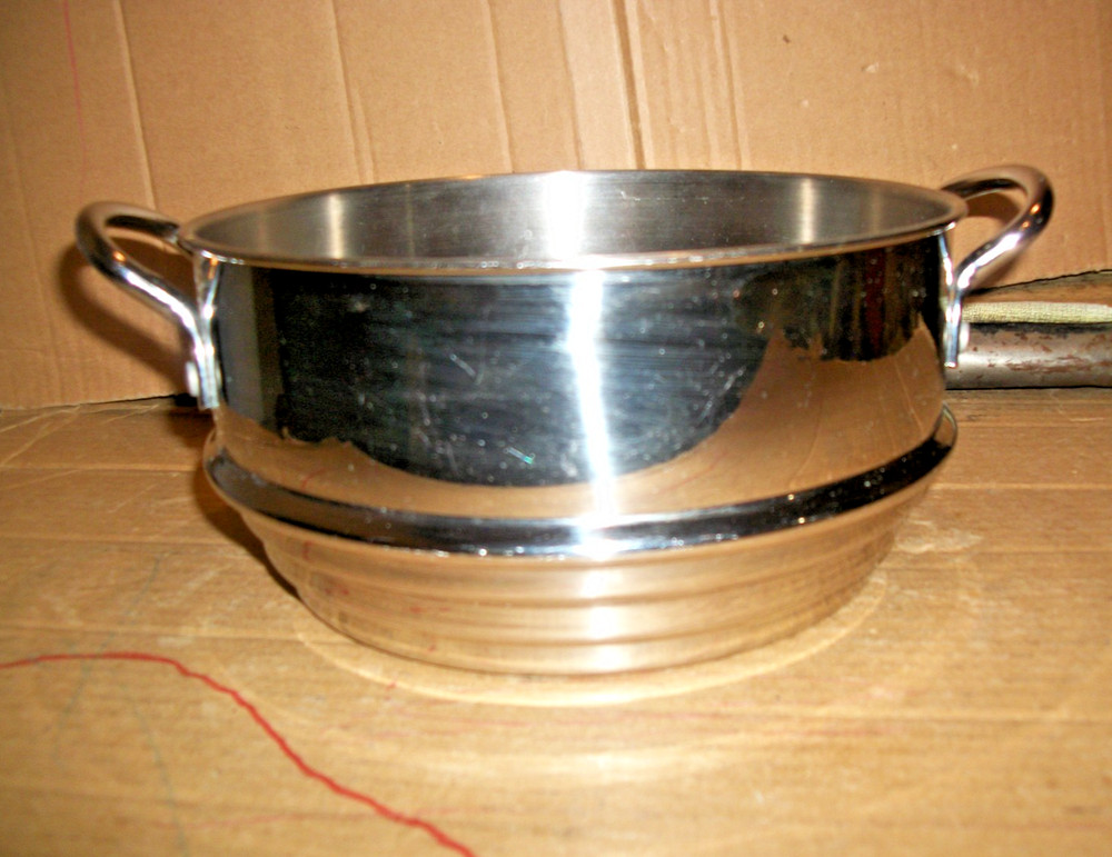 Universal Steamer/Strainer Insert - Thick Stainless Steel - Unbranded
