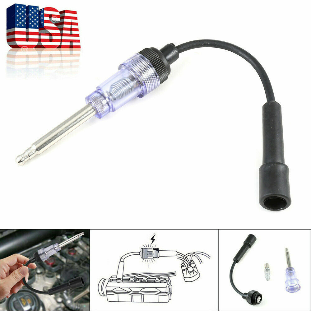 SPARK PLUG Tester Coil Engine In Line Auto Diagnostic Ignition System Test Tools