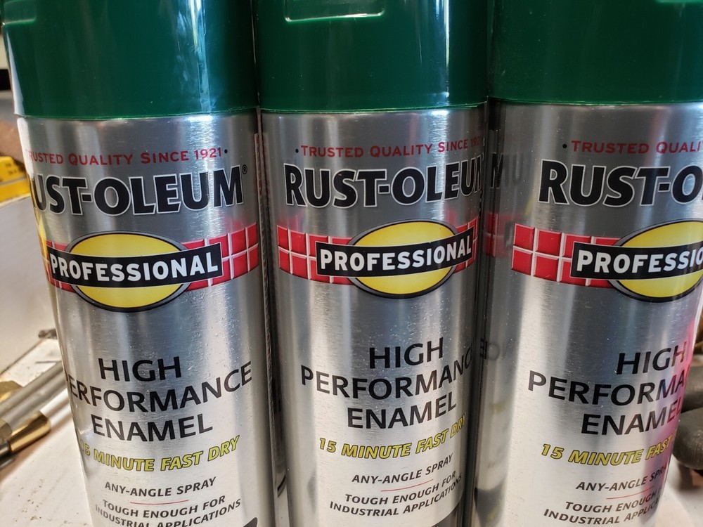 Rust-Oleum Professional High Performance Enamel Spray Paint 15 oz Hunter Green