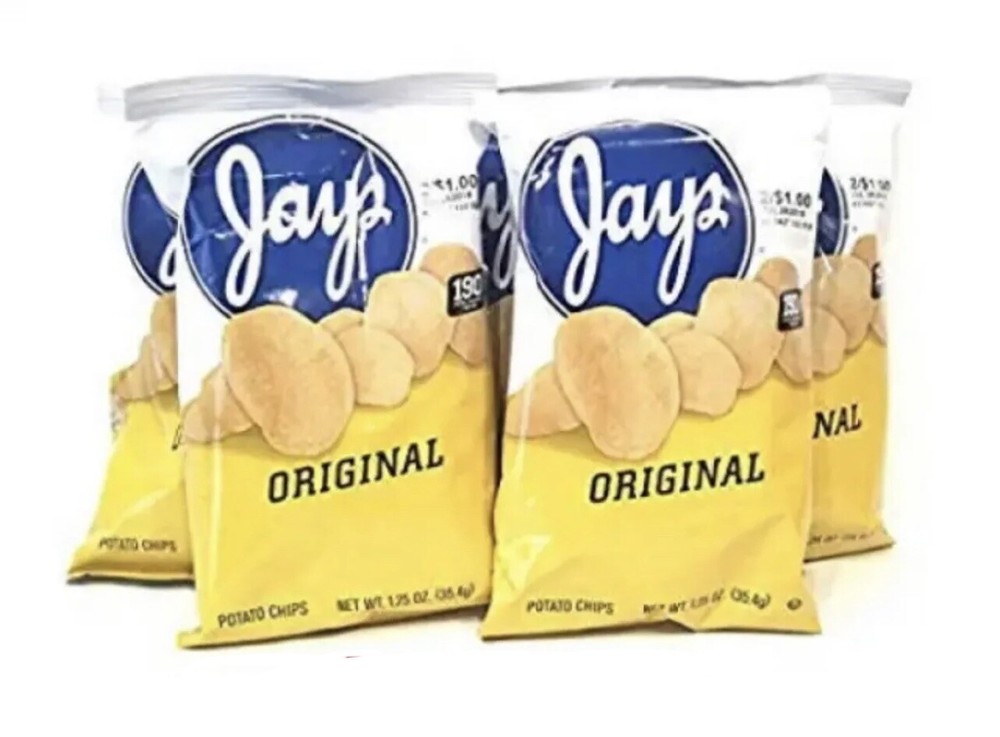 JAY’S ORIGINAL 7 Pack 1.25 oz Potato Chips