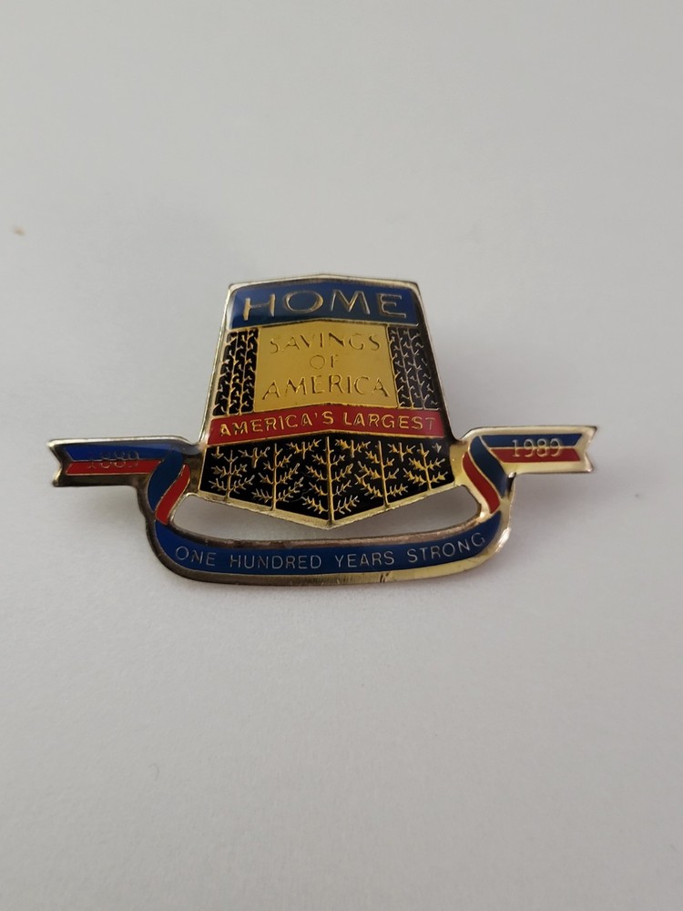 Home Savings 100 Year Pin