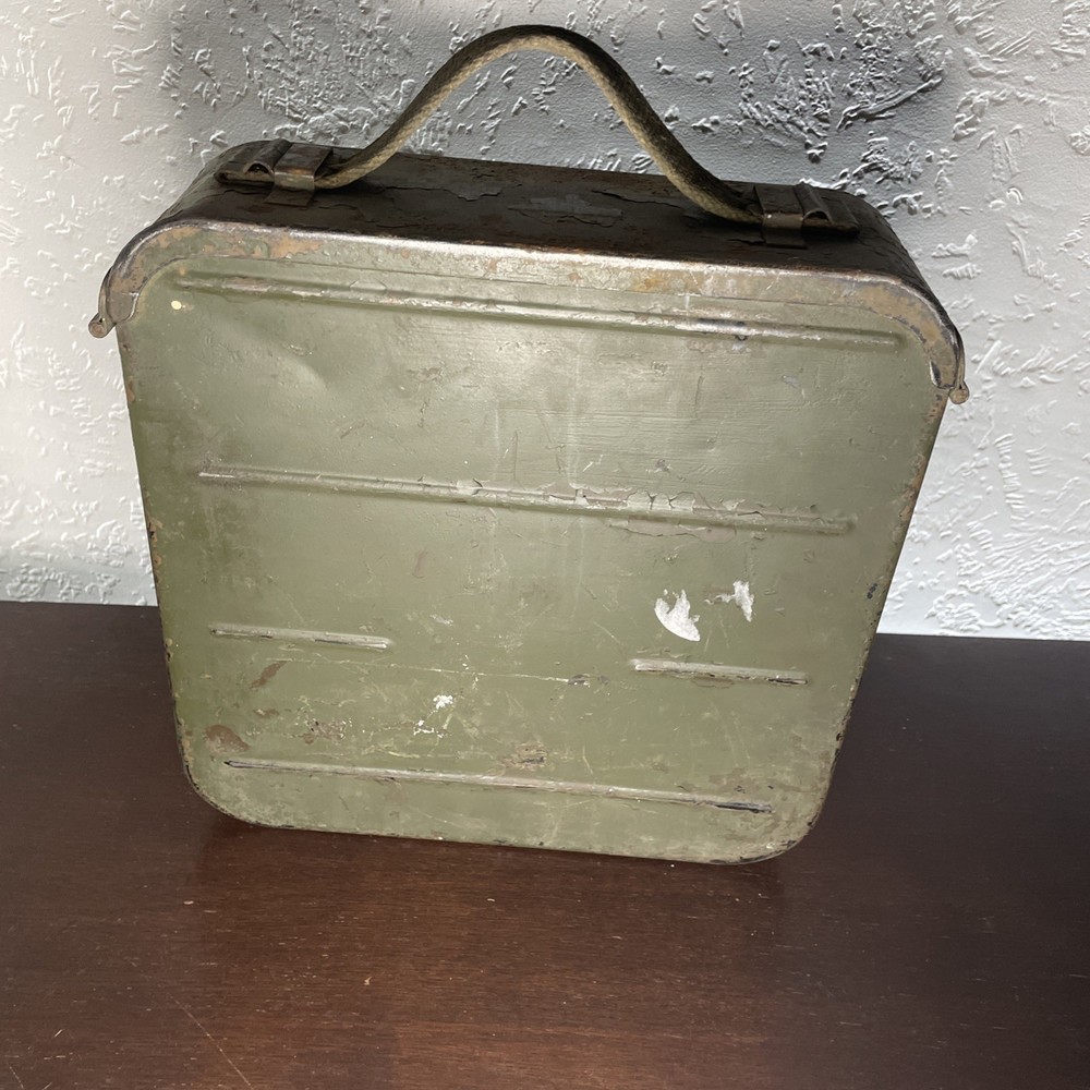 Vintage Soviet Ussr Ammo Box