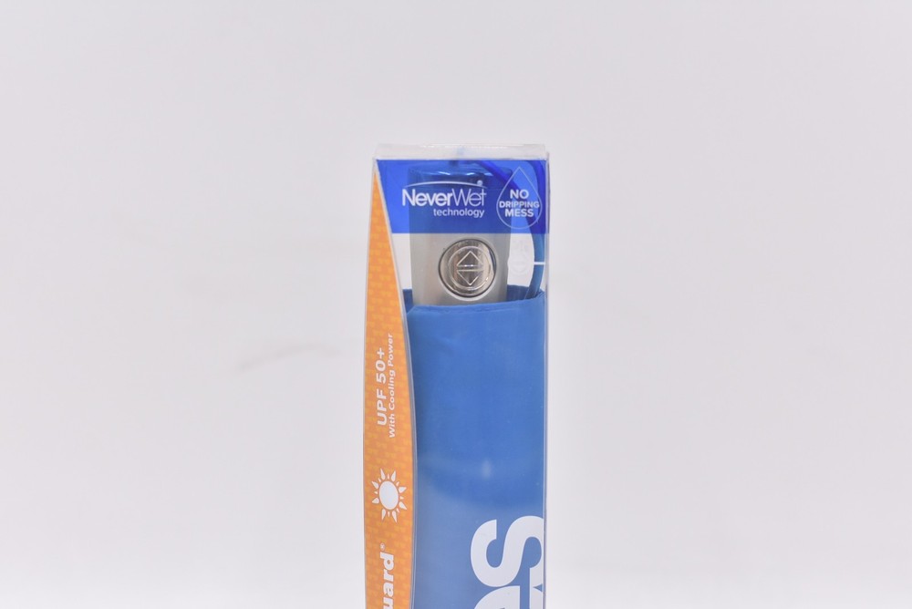 Totes Signature SunGuard 44" Coverage Umbrella - Blue