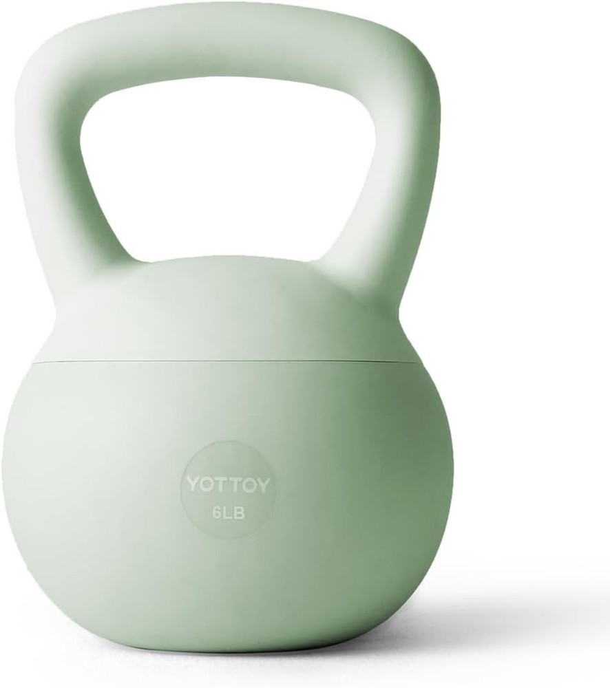 Versatile 6 lb Sand-Filled Kettlebell for Home Workouts - Comfort & Performance
