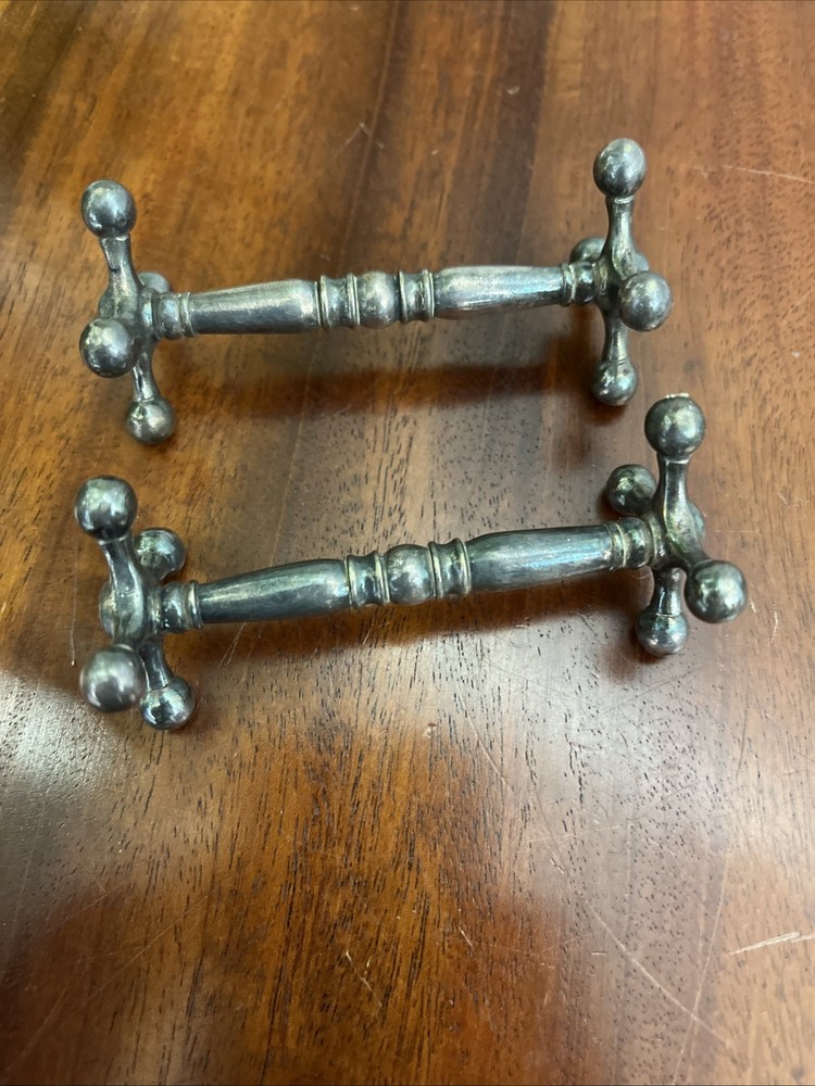 Victorian Antique Silver Plated Cutlery Rests