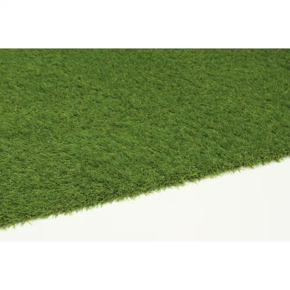 Turf 6 Ft. X 9 Ft. Green Artificial Grass Rug