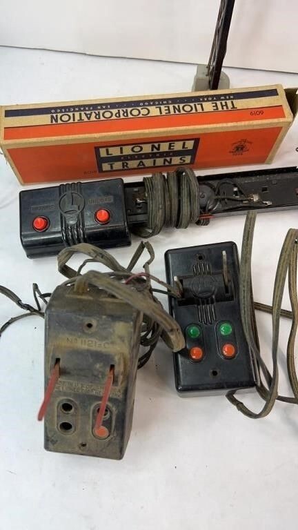 Lionel Model Trains Controllers Transformer Lot Remote Instructions Vintage