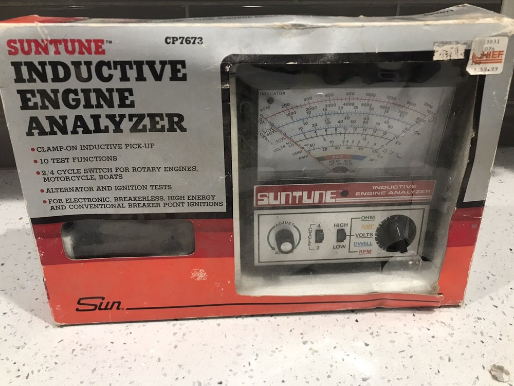 SUNTUNE Inductive Engine Analyzer Model CP7673